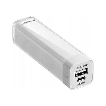Powerbanka Powerbanka Tracer 2200 mAh bílá