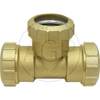 Instalatérský materiál T-kus o průměru vnější trubky 25 mm