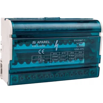 vypínač Rozvodnice Ergom 230 V IP20 125 A Rozvodný blok