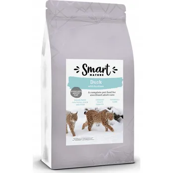 Krmivo pro kočku Smart Nature Kachna Sardinky Sterilized kočka 1,5kg