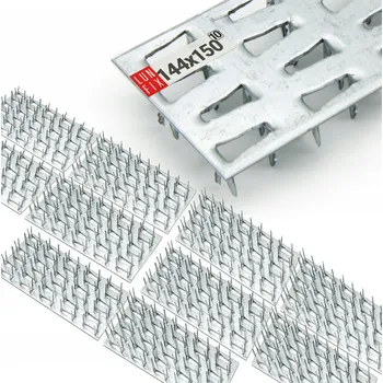 Tesařské kování Kolíková deska 144 x 150 mm tesařská ocelová montážní spojka 10 Ks.