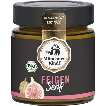 Omáčka Münchner Kindl Hořčice s fíky 125 ml bio BIO VEGAN Množství: 1 ks