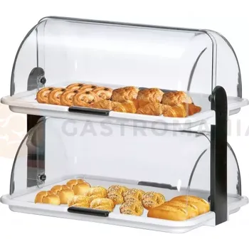 Servírovací stolek Dvojitá bufetová vitrína 470x315x415 mm | NEUMARKER, 00-10138