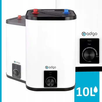 Bojler ELEKTRICKÝ OHŘÍVAČ VODY 10L HORNÍ PŘIPOJENÍ PRŮTOKOVÝ BOJLER BÍLÝ