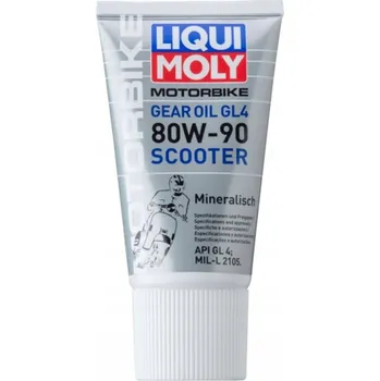 Motorový olej Převodový olej Liqui Moly Motorbike Scooter 80W-90 150 ml