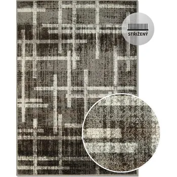 Koberec Kusový koberec RAVE 24009 199 Šedý Rozměr: 60x110 cm