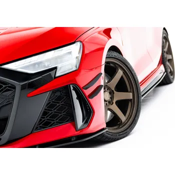 Autodíl Maxton Design přítlačná křidélka předního nárazníku pro Audi R8 Mk2 Facelift