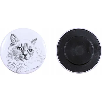 Obraz Birmanská kočka - kolekce unikátních magnetů s možností vlastního potisku, značka Art-Dog