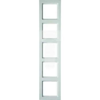 vypínač Rámeček pětinásobný Berker bílý