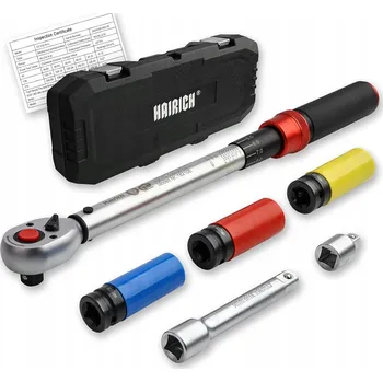 Klíč HAIRICH Momentový klíč 1/2 palce 40-210 Nm Sada 6 kusů