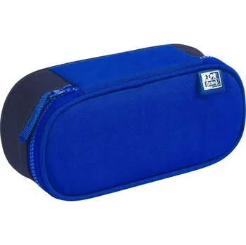 Penál OXFORD ŠKOLNÍ PENÁL POUZDRO VYSTUŽENÉ FUNKY TMAVĚ MODRÝ