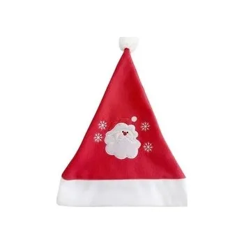 Pokrývka hlavy Vánoční čepice s aplikací Santa Clause, 29x43 cm