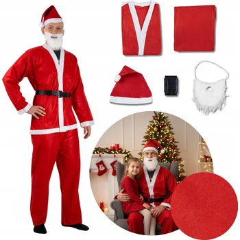 Karnevalový kostým KOSTÝM SVATÉHO MIKULÁŠE HVĚZDIČKA VÁNOČNÍ OBLEČEK PŘEVLEK NA VÁNOCE