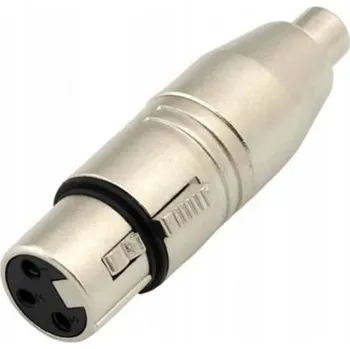 Audio kabel SSQ HA21 - adaptér z RCA (samice) na 3-pin XLR (samice)
