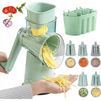 Struhadlo STRUHADLO NA BRAMBORY, SÝR A ZELENINY, KRÁJEČ, 5x STRUHADLOVÉ VLOŽKY 5v1