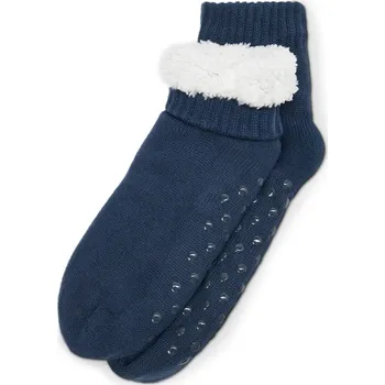 Dámské pantofle 723960 - Tchibo - Ponožkové papuče - pro ženy - vel. 36-37 - barva: modrá