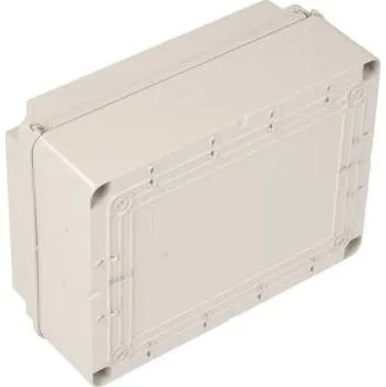 Elektroinstalační krabice Krabice povrchová 300x220x120 plast IP56 šedá GW44209