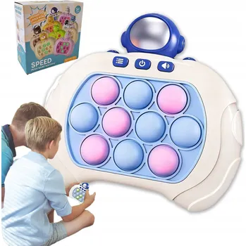 POP IT POP IT ELEKTRONICKÁ HRA ANTISTRESOVÁ DOVEDNOSTNÍ HRAČKA PRO DĚTI
