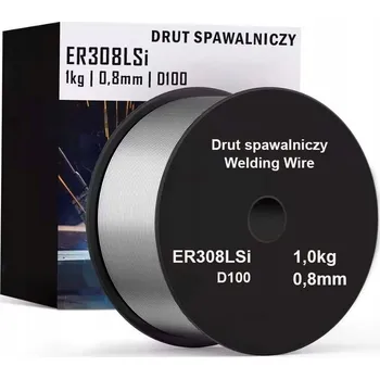 Příslušenství ke svářečce Svařovací drát Sherman ER316LSi MIG D100 1 kg 0,8 mm