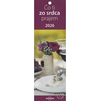 Doplněk ke knize Čo ti zo srdca prajem - Kalendár 2026 (záložkový) - Benedetto, Doron Benedetto, Doron