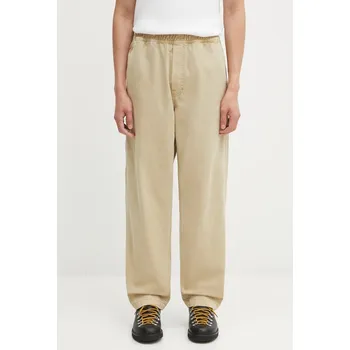 Pánské kalhoty Bavlněné kalhoty AAPE Now, L, béžová, 80X