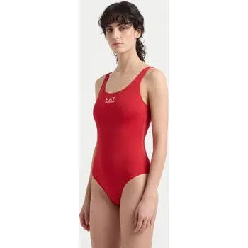 Dámské plavky EA7 Emporio Armani Jednodílné plavky 7W000321 AF20663 U5064 Červená L