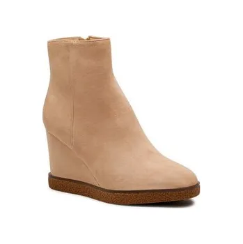 Dámské kozačky Jenny Fairy Polokozačky LS5843-03 Béžová 41