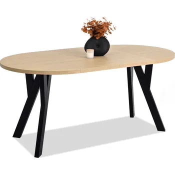 Křeslo Mebel Partner Bulgaria (dub + černá)