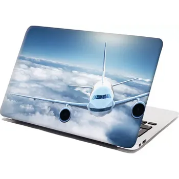 samolepka Sablio Samolepka na notebook Letadlo v oblacích - 29x20 cm