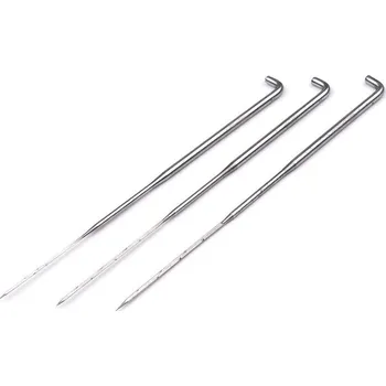 Nástroj na niť a příze Jehly na plstění - mix velikostí, malé, nikl