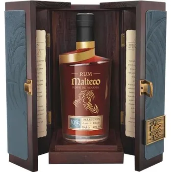 Tuzemák Rum Malteco 1985 0,7l 40% (dřevěné dárkové balení)