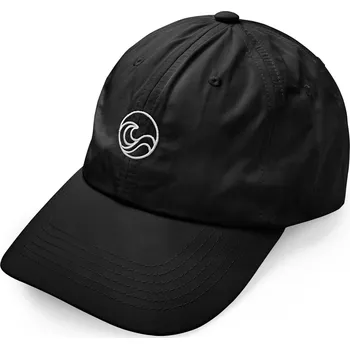 Kšiltovka Waykins | Černá nylonová kšiltovka s logem - Waykins