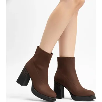 Dámská zimní obuv Boty na podpatku model 222036 Solea 38