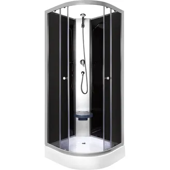 Kerra Evora black sprchový box Rozměr koutu: 90x90cm, 31944_90X