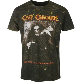 Pánské tričko Tričko metal pánské Ozzy Osbourne - Mean It - METALSHOP ORIGINALS - 22397 - S