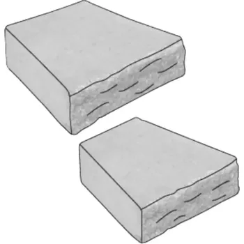 CSB-NATURBLOK ohniště-sestava kamenů naturcolor Caoba