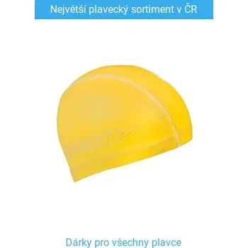 Plavecká čepice Plavecká čepička Speedo Pace cap junior Žlutá