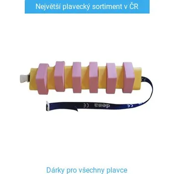 Plovací pás Plavecký pás pro děti 1300 Růžovo/žlutá