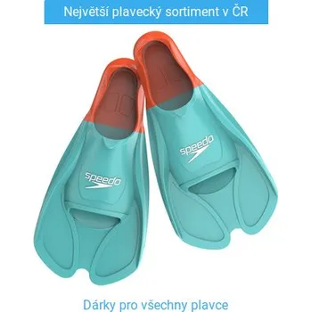 Ploutve Speedo Biofuse Training Fin Red/Turquoise 35/36