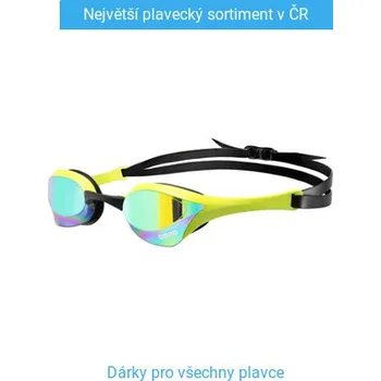 Plavecké brýle Plavecké brýle Arena Cobra Ultra Swipe Mirror Žlutá