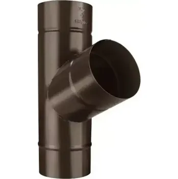 okap Odbočka svodu KJG 100/100 RAL 8017 tmavě hnědá čoko