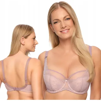 Podprsenka Gaia podprsenka polovyztužená fialová velikost 75E