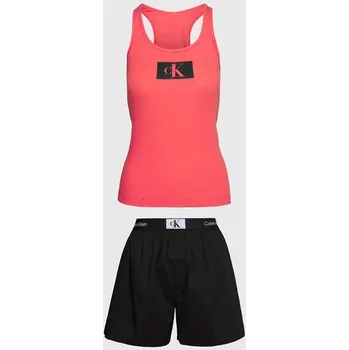 Dámské oblečení Calvin Klein Pyžamo 000QS6937E L Pyžamo v tašce