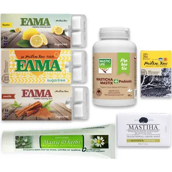 Kosmetická sada Masticha „Život s mastichou“ box