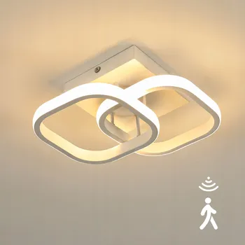 Stropní Svítidlo Riserva čtvercová 25 x 10 cm bílá