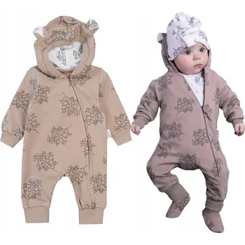 Kojenecká kombinéza Nicol kombinéza béžová, velikost 80