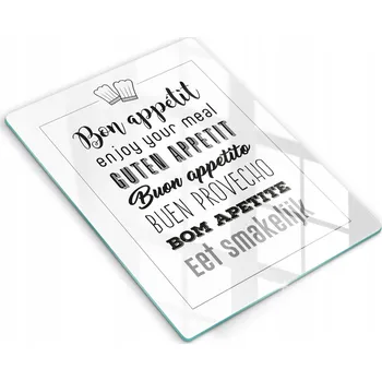 Kuchyňské prkénko Krájecí deska Wallfluent sklo 1 ks