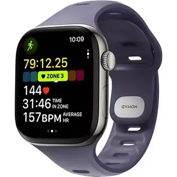 Řemínek na hodinky Nomad Tempo Band řemínek pro Apple Watch 41mm/42mm fialová (NM011376858)