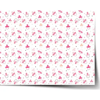 Plakát Sablio Plakát Růžové dudlíky - 60x40 cm