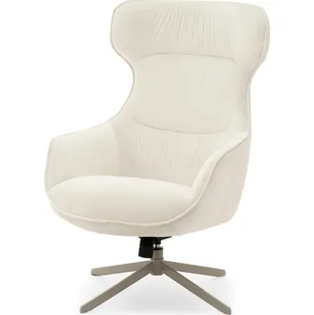 Křeslo Mebel Partner Orbitek (krémová + béžová)